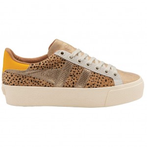 Gola Classics Orchid Platform Tropic Sneakers Dorados Mexico | ZEA-925740