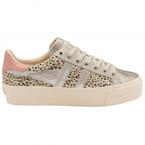 Gola Classics Orchid Platform Tropic Sneakers Plateados Mexico | MLA-953802