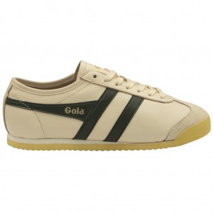 Gola Classics Race Leather Sneakers Kaki Oscuro Mexico | DSU-480396