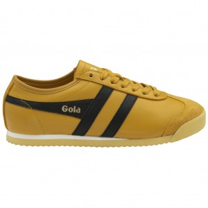Gola Classics Race Leather Sneakers Negros Mexico | ZGO-014892