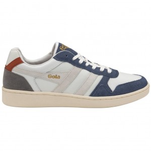 Gola Classics Rebound Quadrant Sneakers Blancos Mexico | GQU-308162