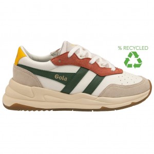 Gola Classics Saturn Quadrant Sneakers Blancos Mexico | KYE-948526