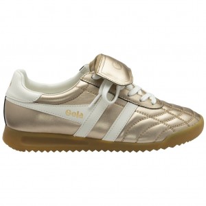 Gola Classics Stadium '86 Sneakers Dorados Blancos Mexico | BMP-364582