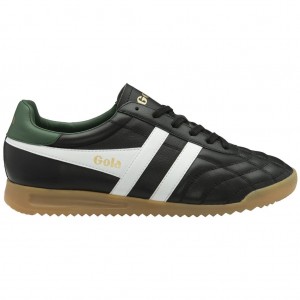 Gola Classics Stadium Sneakers Negros Blancos Mexico | FRJ-978640