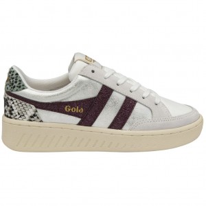 Gola Classics Superslam Blaze Sneakers Blancos Mexico | IUD-378241