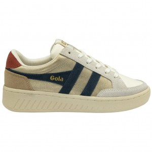 Gola Classics Superslam Blaze Sneakers Dorados Naranjas Mexico | BGF-835027