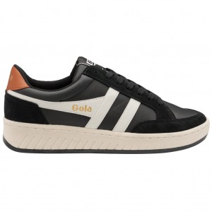 Gola Classics Superslam Sneakers Negros Blancos Naranjas Mexico | QPK-354807
