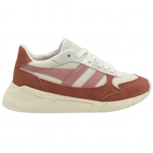Gola Classics Tempest Sneakers Blancos Naranjas Coral Rosas Mexico | XDY-187623