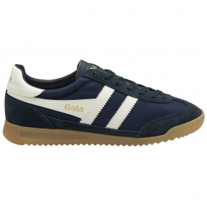 Gola Classics Tornado Sneakers Azul Marino Blancos Mexico | IBR-789351