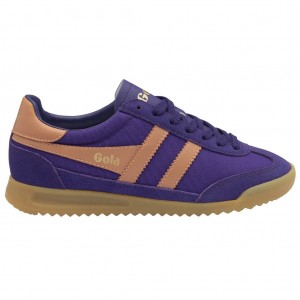 Gola Classics Tornado Sneakers Azul Rey Morados Mexico | BOF-569483