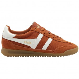 Gola Classics Tornado Sneakers Naranjas Blancos Mexico | YSP-284105
