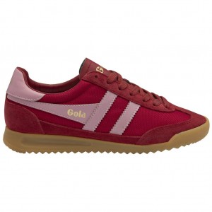 Gola Classics Tornado Sneakers Rojos Oscuro Mexico | ZBW-485179