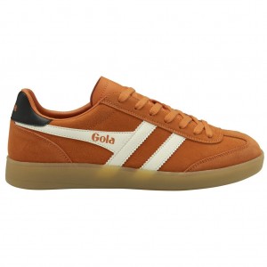 Gola Classics Viper Sneakers Naranjas Blancos Negros Mexico | IYD-079531