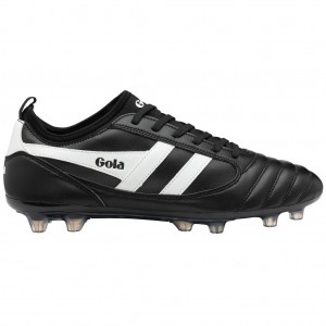Gola Performance Adults Ceptor MLD Pro Football Boots Negros Blancos Mexico | DTG-540123