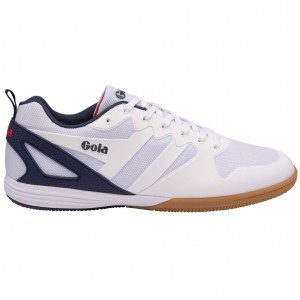 Gola Performance Echo TX Sneakers Blancos Azul Marino Rojos Mexico | STJ-870359