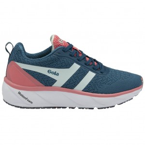 Gola Performance Typhoon RMD Sneakers Azules Rosas Mexico | UCG-147238