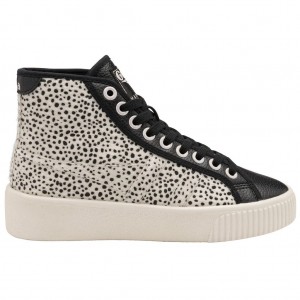 Gola Vegan Classics Baseline High Safari Pure Shoes Negros Mexico | MHW-793015