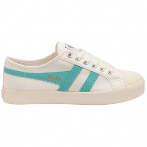 Gola Vegan Classics Coaster Shoes Blancos Mexico | UIW-475389