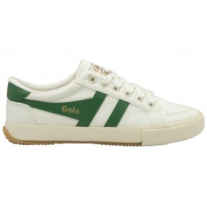 Gola Vegan Classics Stratus Plimsoll Sneakers Blancos Mexico | FIO-806542