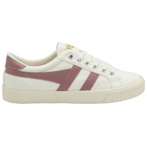 Gola Vegan Classics Tennis Mark Cox Sneakers Blancos Rosas Mexico | LKS-693521