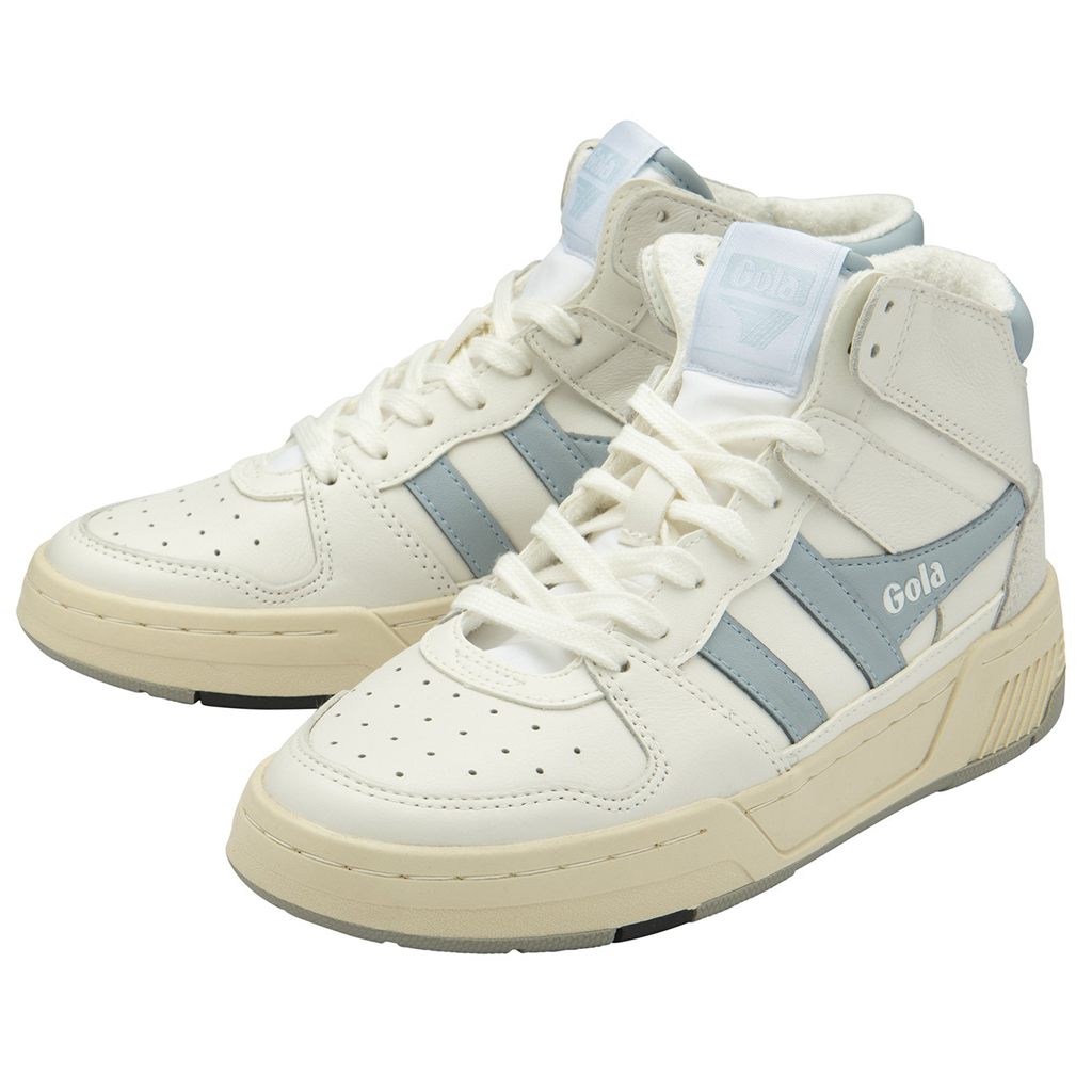 Gola Classics Allcourt High Sneakers Blancos Azules Mexico | ONX-470893