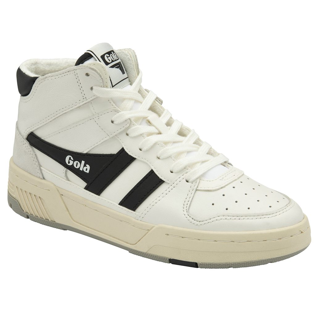 Gola Classics Allcourt High Sneakers Blancos Negros Mexico | NVJ-749835