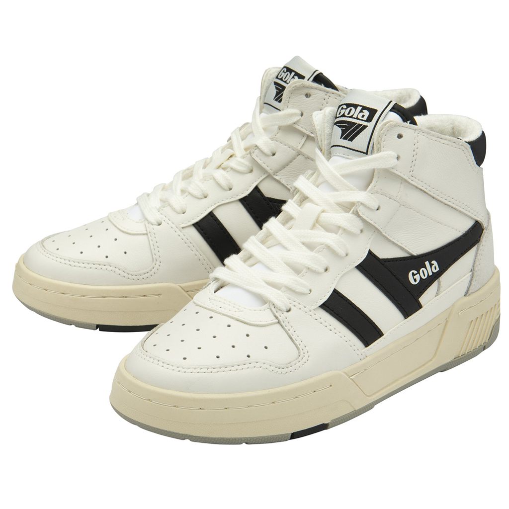 Gola Classics Allcourt High Sneakers Blancos Negros Mexico | NVJ-749835