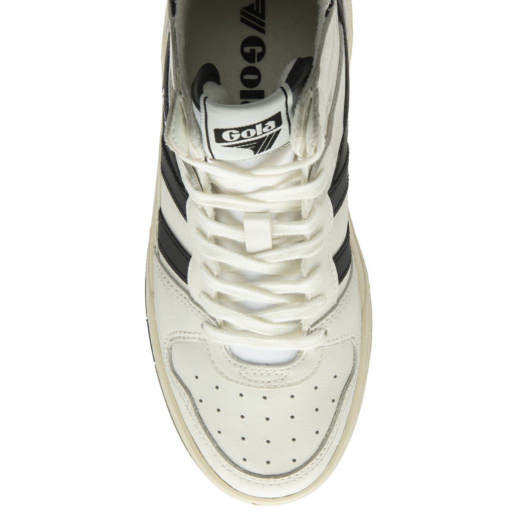 Gola Classics Allcourt High Sneakers Blancos Negros Mexico | NVJ-749835