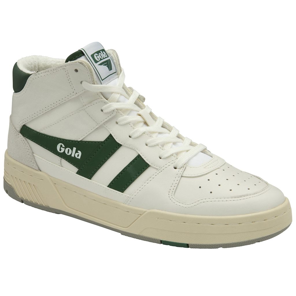 Gola Classics Allcourt High Sneakers Blancos Verdes Mexico | LPX-658731