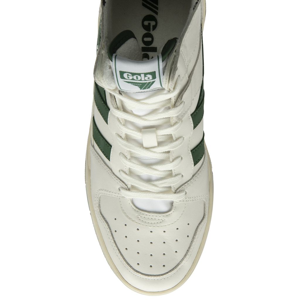 Gola Classics Allcourt High Sneakers Blancos Verdes Mexico | LPX-658731