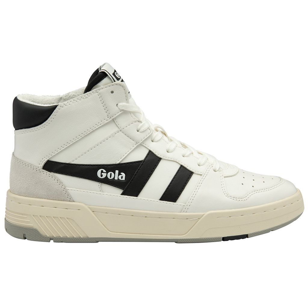 Gola Classics Allcourt High Sneakers Blancos Negros Mexico | APJ-216748