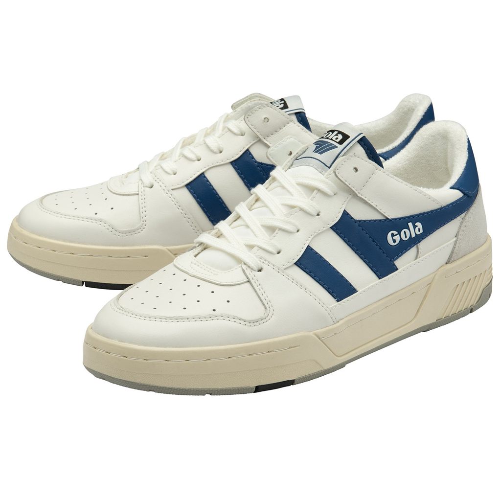 Gola Classics Allcourt Sneakers Blancos Azules Mexico | GZV-563471