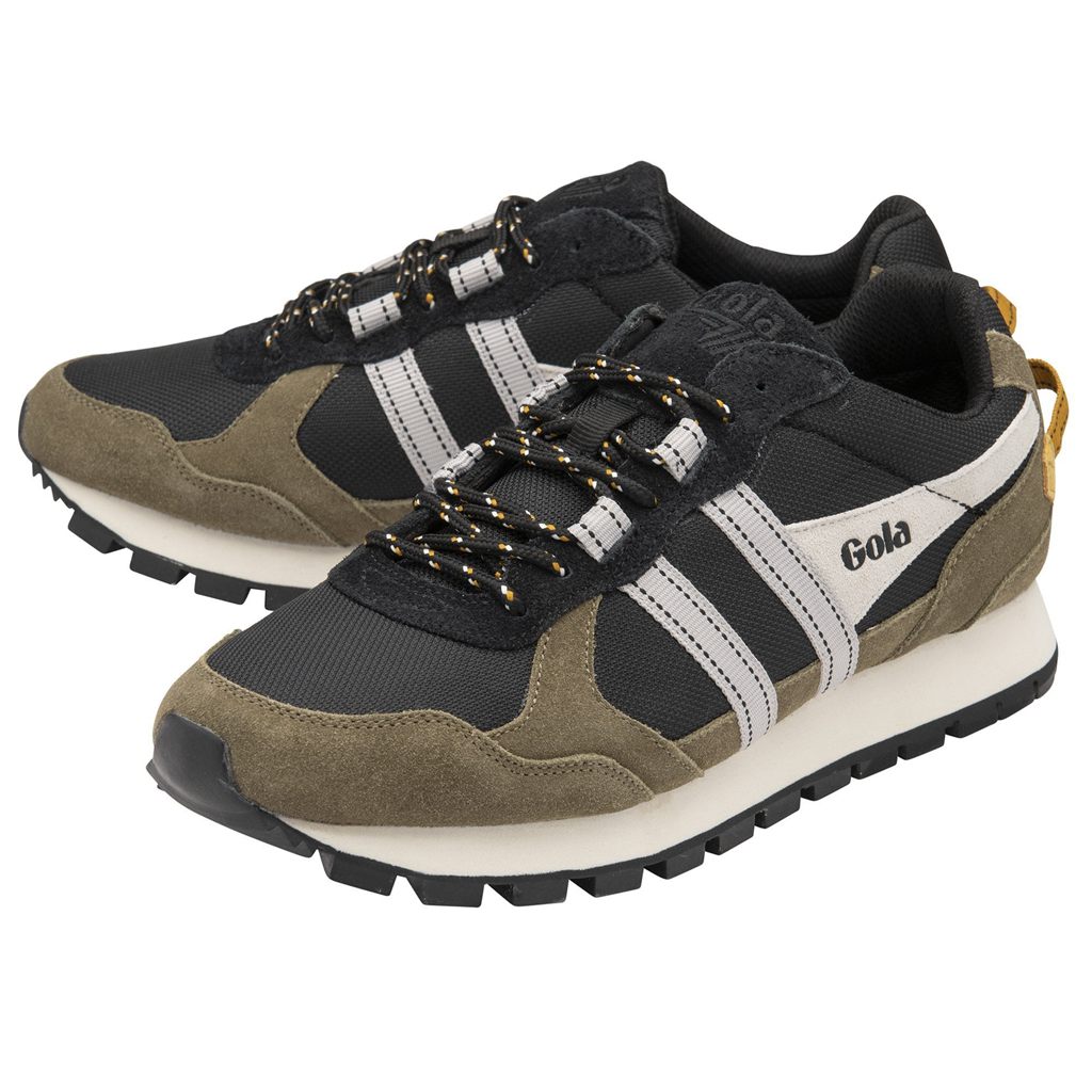 Gola Classics Altitude Sneakers Negros Kaki Blancos Mexico | IXQ-293546