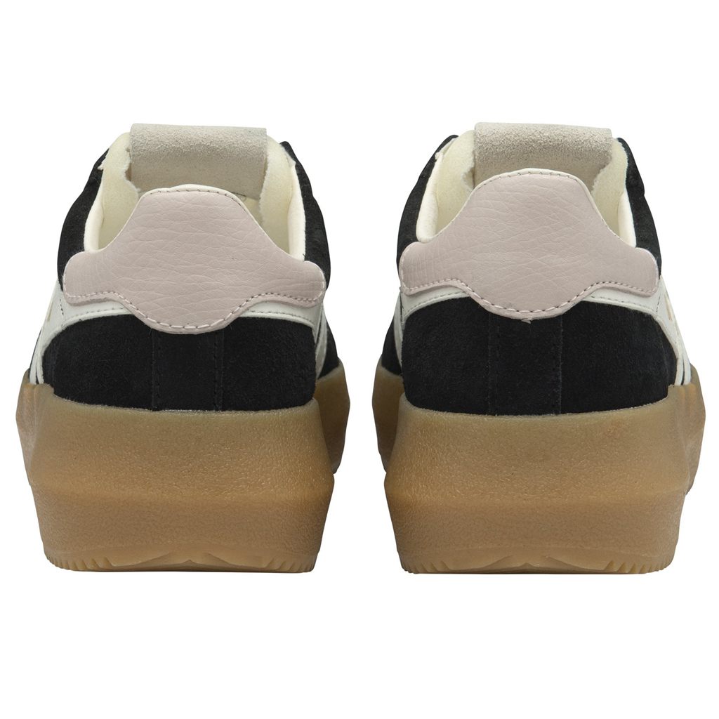 Gola Classics Athena Sneakers Negros Blancos Rosas Mexico | VIZ-062497