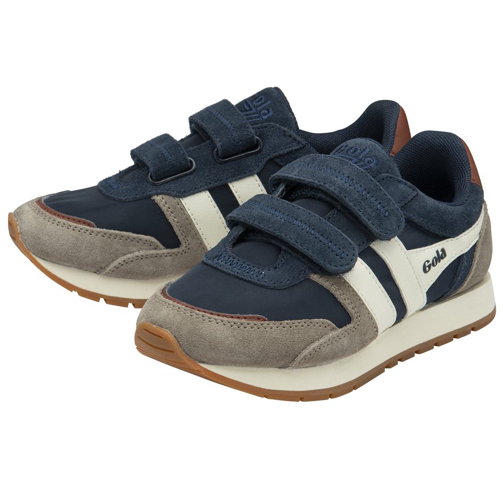Gola Classics Austin Strap Sneakers Azul Marino Blancos Mexico | DWI-460731