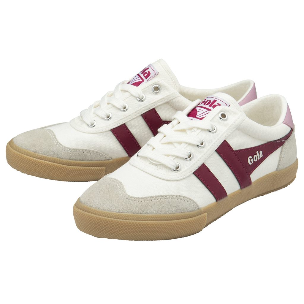 Gola Classics Badminton Plimsoll Sneakers Blancos Mexico | WNC-548062