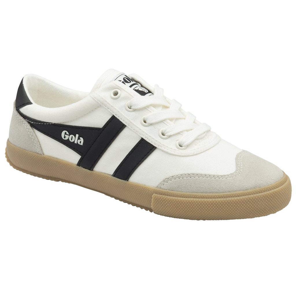 Gola Classics Badminton Plimsoll Sneakers Blancos Negros Mexico | AYK-806275