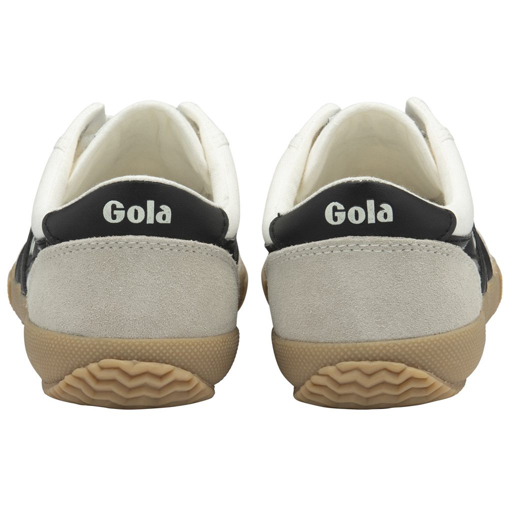 Gola Classics Badminton Plimsoll Sneakers Blancos Negros Mexico | AYK-806275
