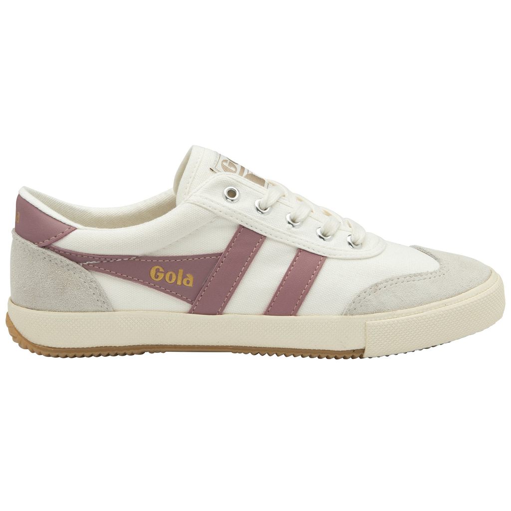 Gola Classics Badminton Plimsoll Sneakers Blancos Rosas Mexico | BTN-837152