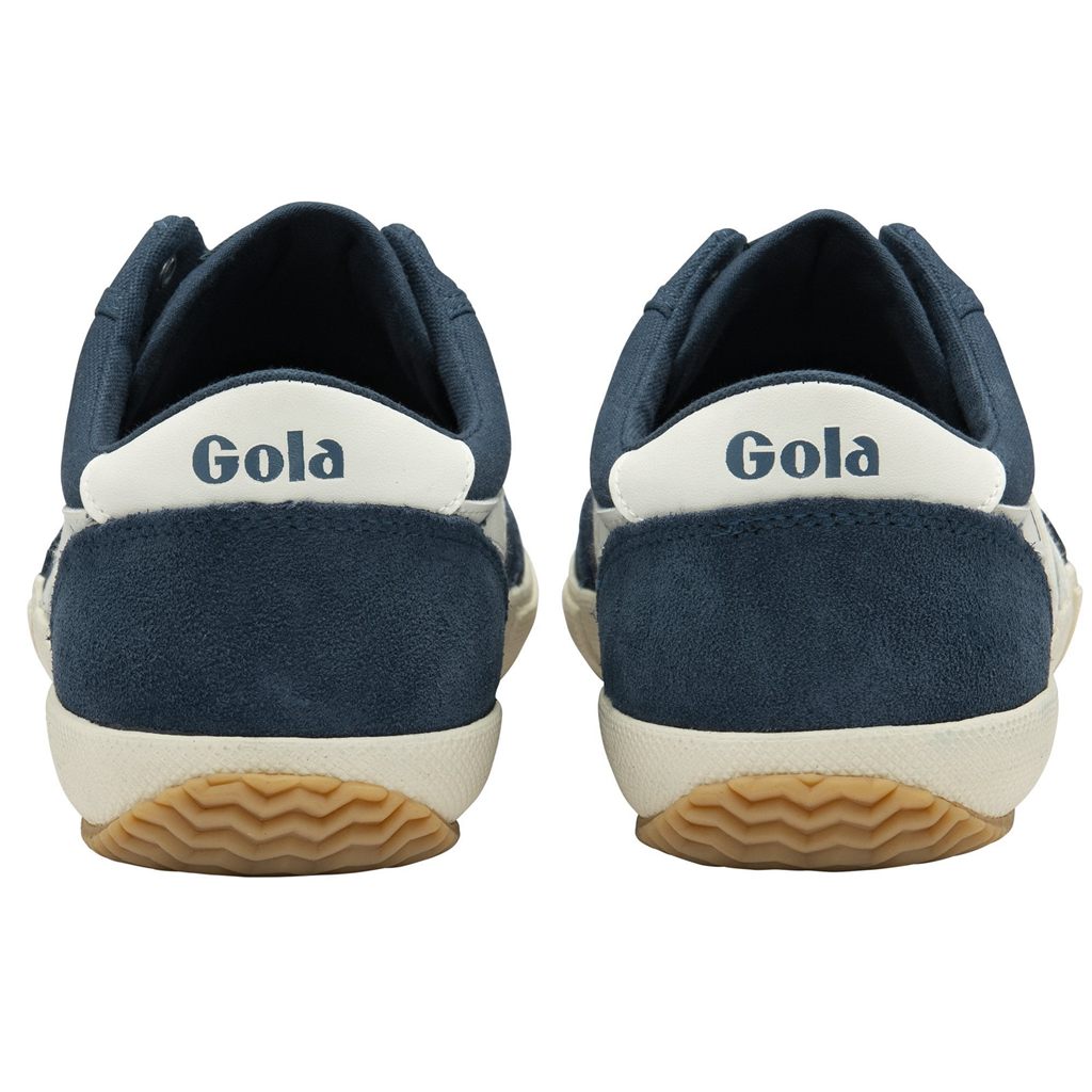 Gola Classics Badminton Plimsoll Sneakers Azules Blancos Mexico | QTV-846015