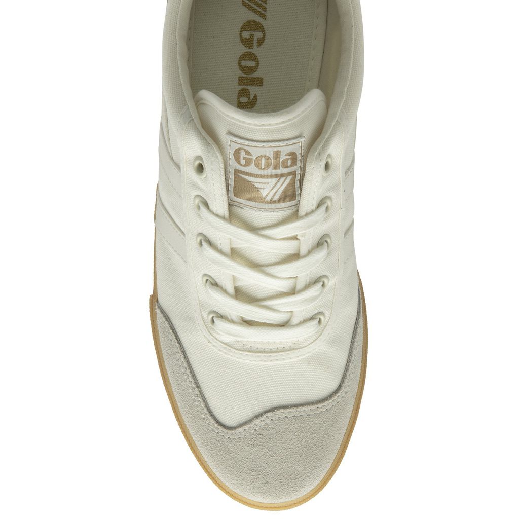 Gola Classics Badminton Plimsoll Sneakers Blancos Mexico | XPZ-658127