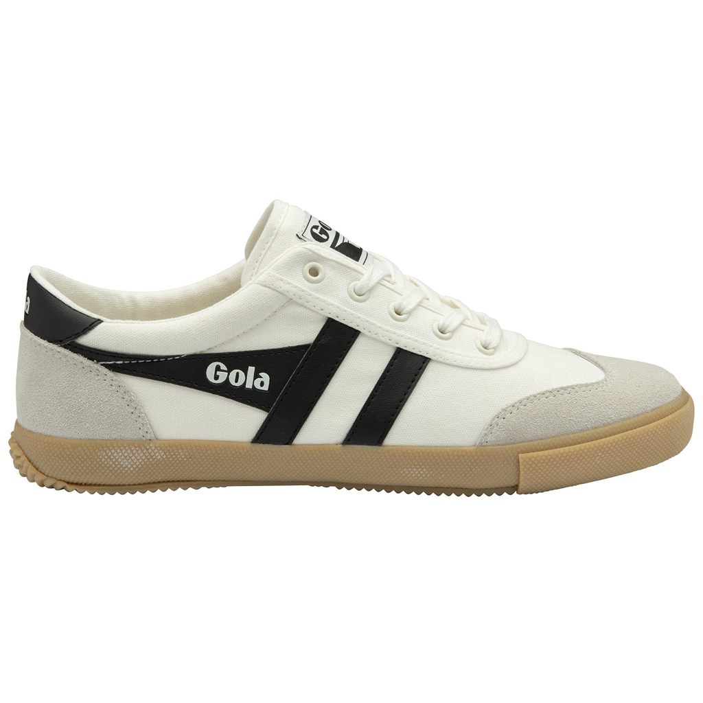 Gola Classics Badminton Plimsoll Sneakers Blancos Negros Mexico | HXI-826017