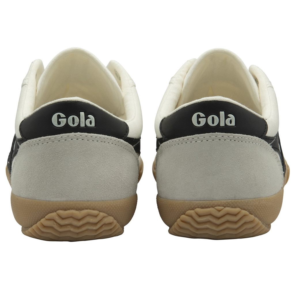 Gola Classics Badminton Plimsoll Sneakers Blancos Negros Mexico | HXI-826017