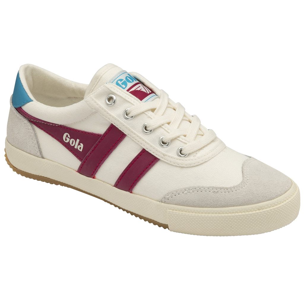Gola Classics Badminton Sneakers Blancos Fucsia Mexico | AFU-629403
