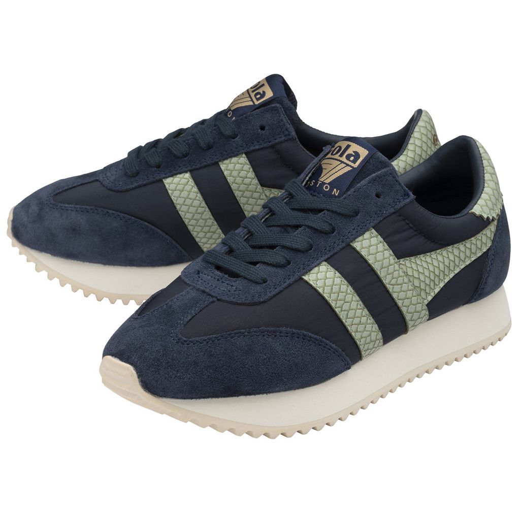 Gola Classics Boston '78 Snake Sneakers Azul Marino Mexico | FCK-947056