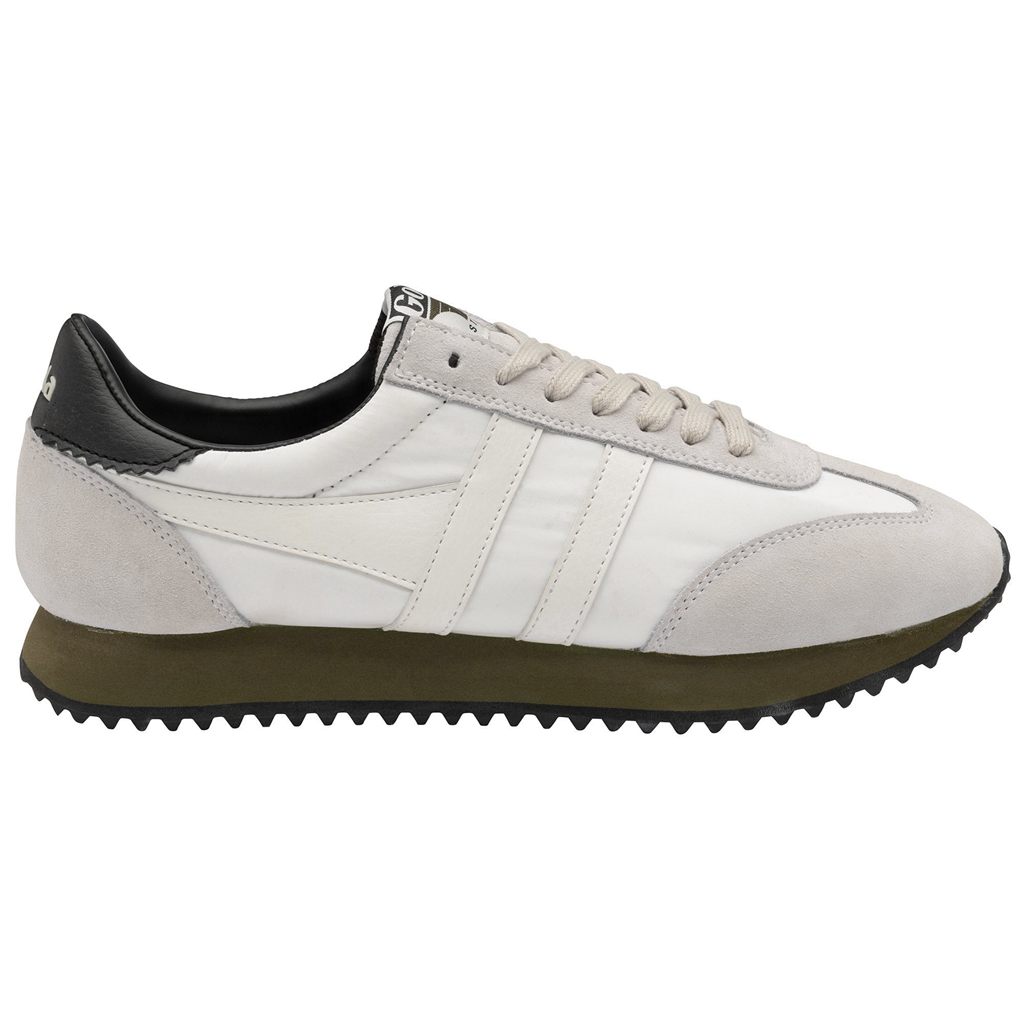 Gola Classics Boston '78 Sneakers Blancos Kaki Negros Mexico | DAG-326987