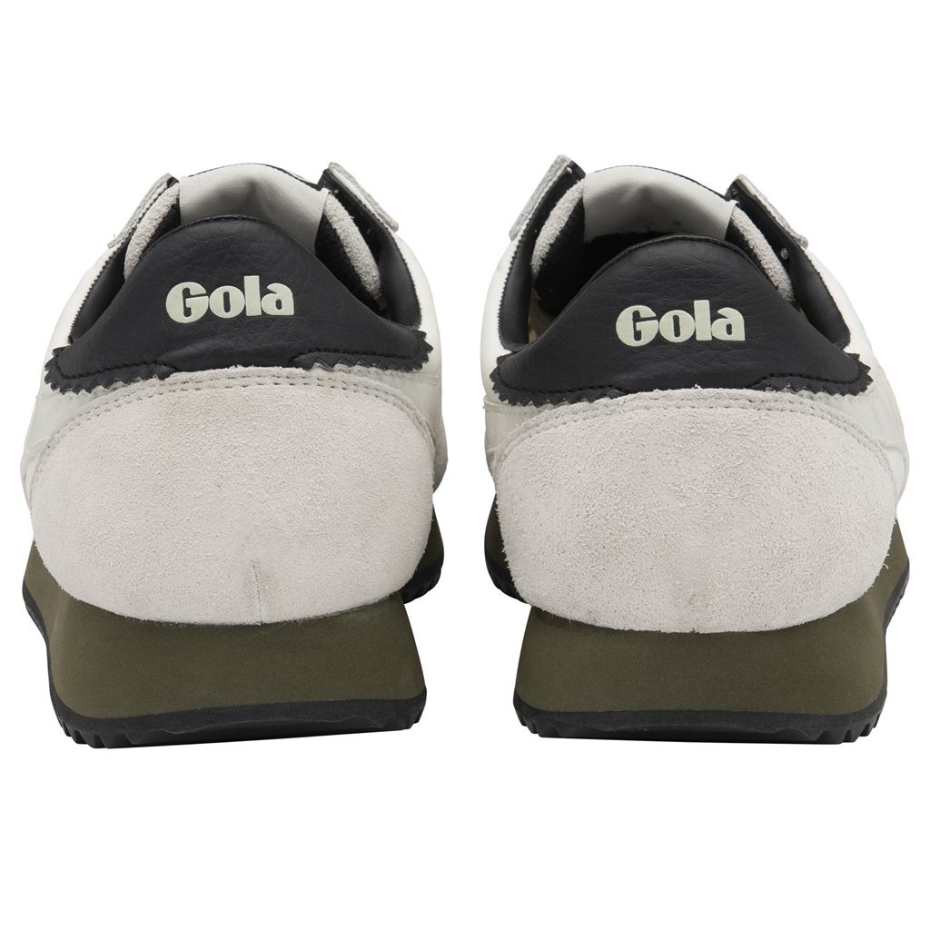 Gola Classics Boston '78 Sneakers Blancos Kaki Negros Mexico | DAG-326987