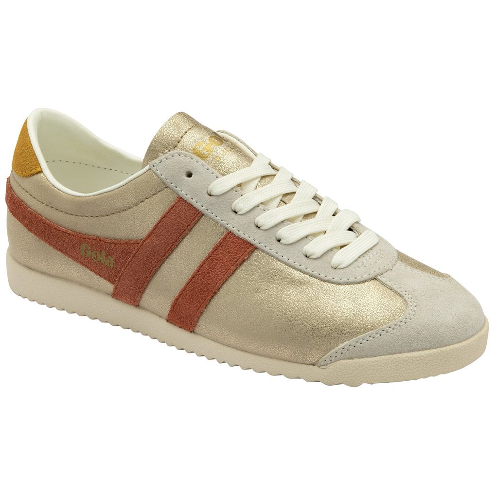 Gola Classics Bullet Blaze Sneakers Dorados Naranjas Mexico | WHI-456723