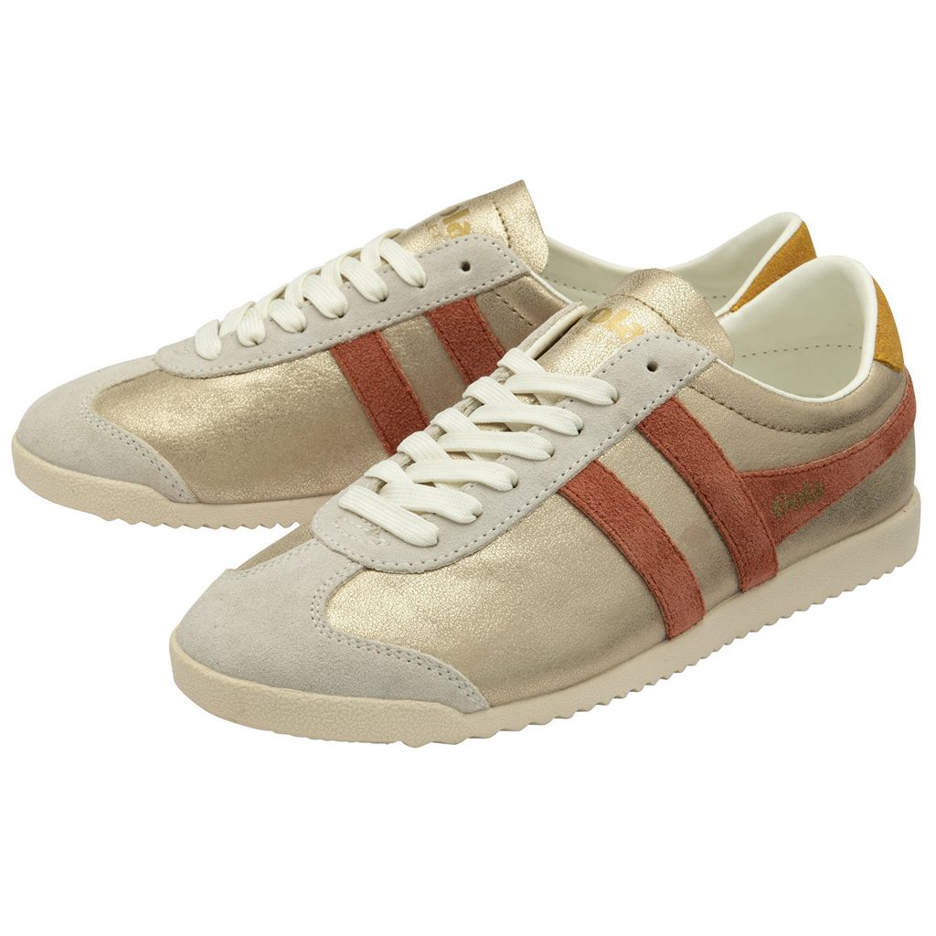 Gola Classics Bullet Blaze Sneakers Dorados Naranjas Mexico | WHI-456723
