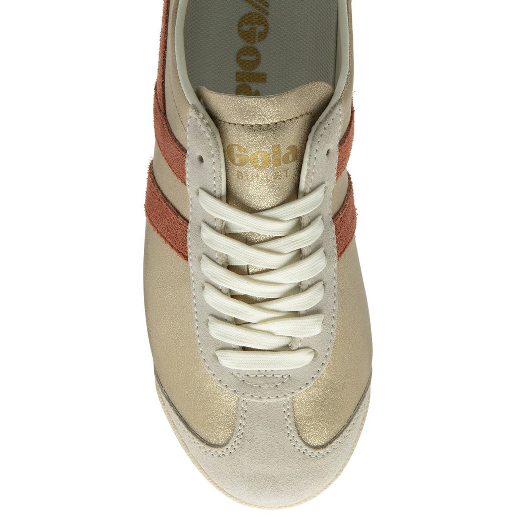 Gola Classics Bullet Blaze Sneakers Dorados Naranjas Mexico | WHI-456723